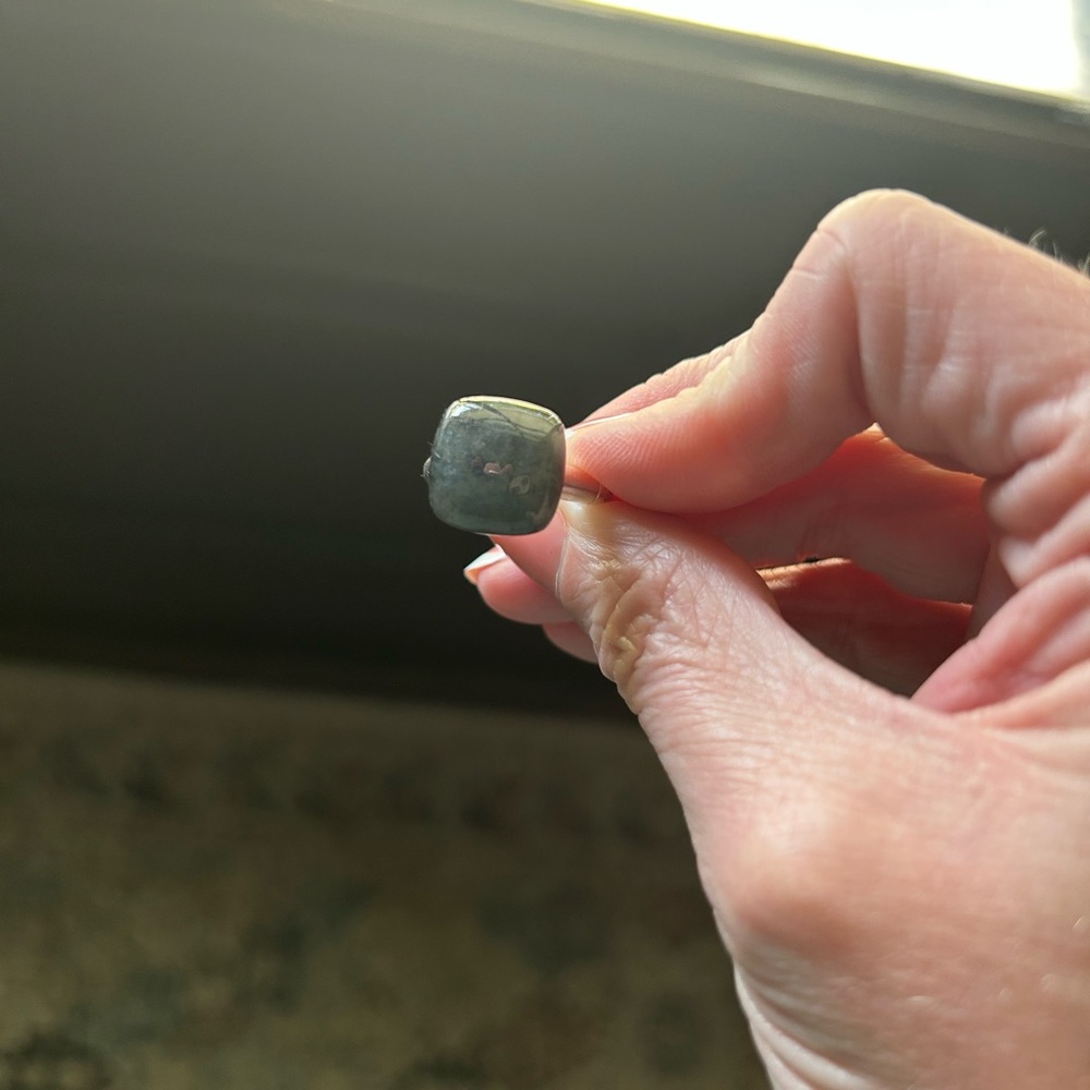 John Hardy Bamboo Orb Ring with Blue Labradorite in Silver Sterling, Size 7 - Picture 8 of 8